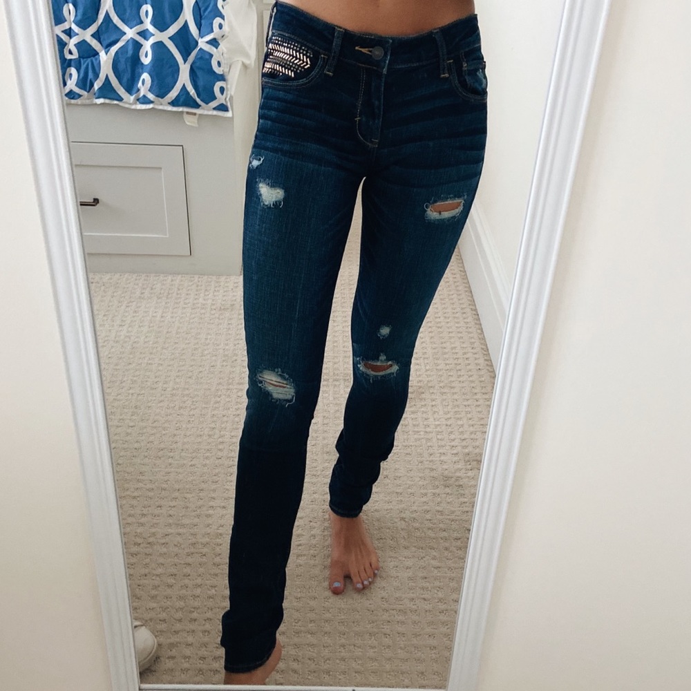 Abercrombie & Fitch Dark Wash Jeans